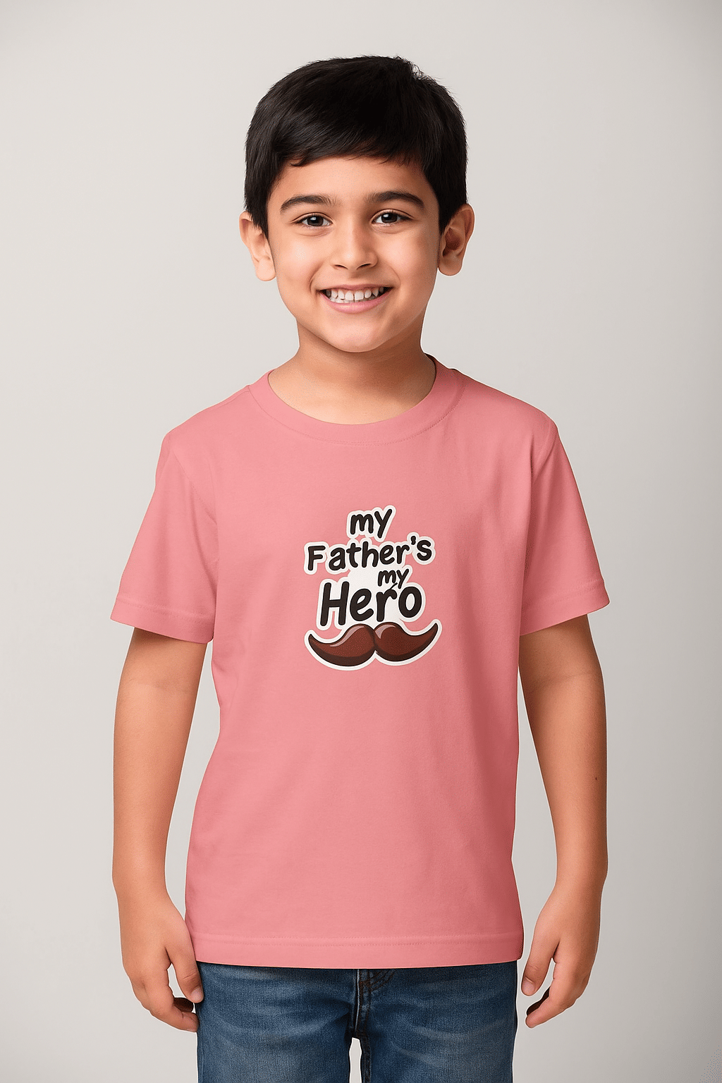     			kavlo Pack of 1 Boys & Girls Polyester T-Shirt ( Pink )