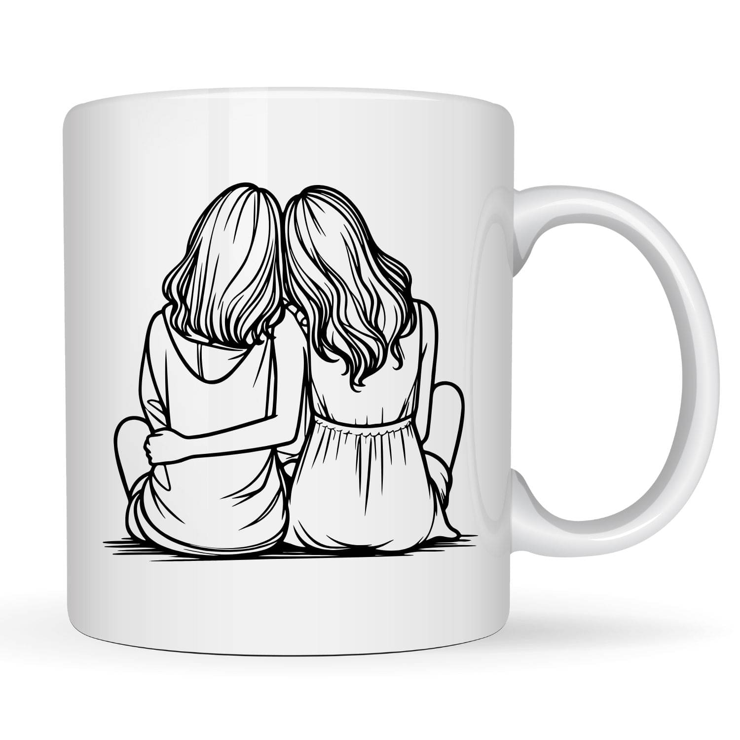 maddock corp Girls Printed mug Ceramic Coffee Mug 350 mL ( Pack of 1 )     			maddock corp Girls Printed mug Ceramic Coffee Mug 350 mL ( Pack of 1 )