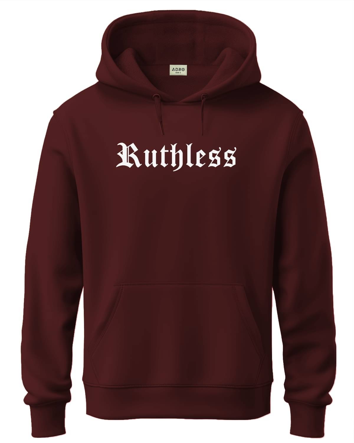     			Adro Fleece Hooded Men's Sweatshirt - Maroon ( Pack of 1 )