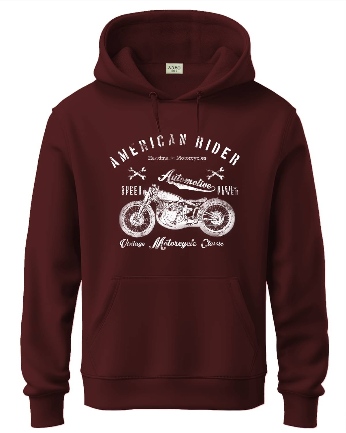 Adro Fleece Hooded Men's Sweatshirt - Maroon ( Pack of 1 )     			Adro Fleece Hooded Men's Sweatshirt - Maroon ( Pack of 1 )