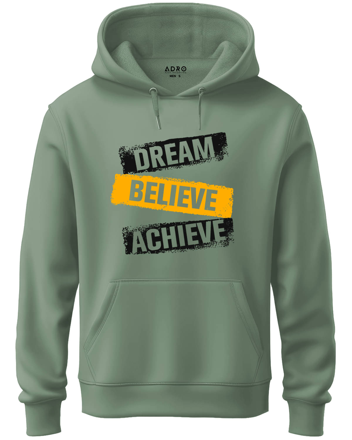 Adro Fleece Hooded Men's Sweatshirt - Sea Green ( Pack of 1 ) Adro Fleece Hooded Men's Sweatshirt - Sea Green ( Pack of 1 )