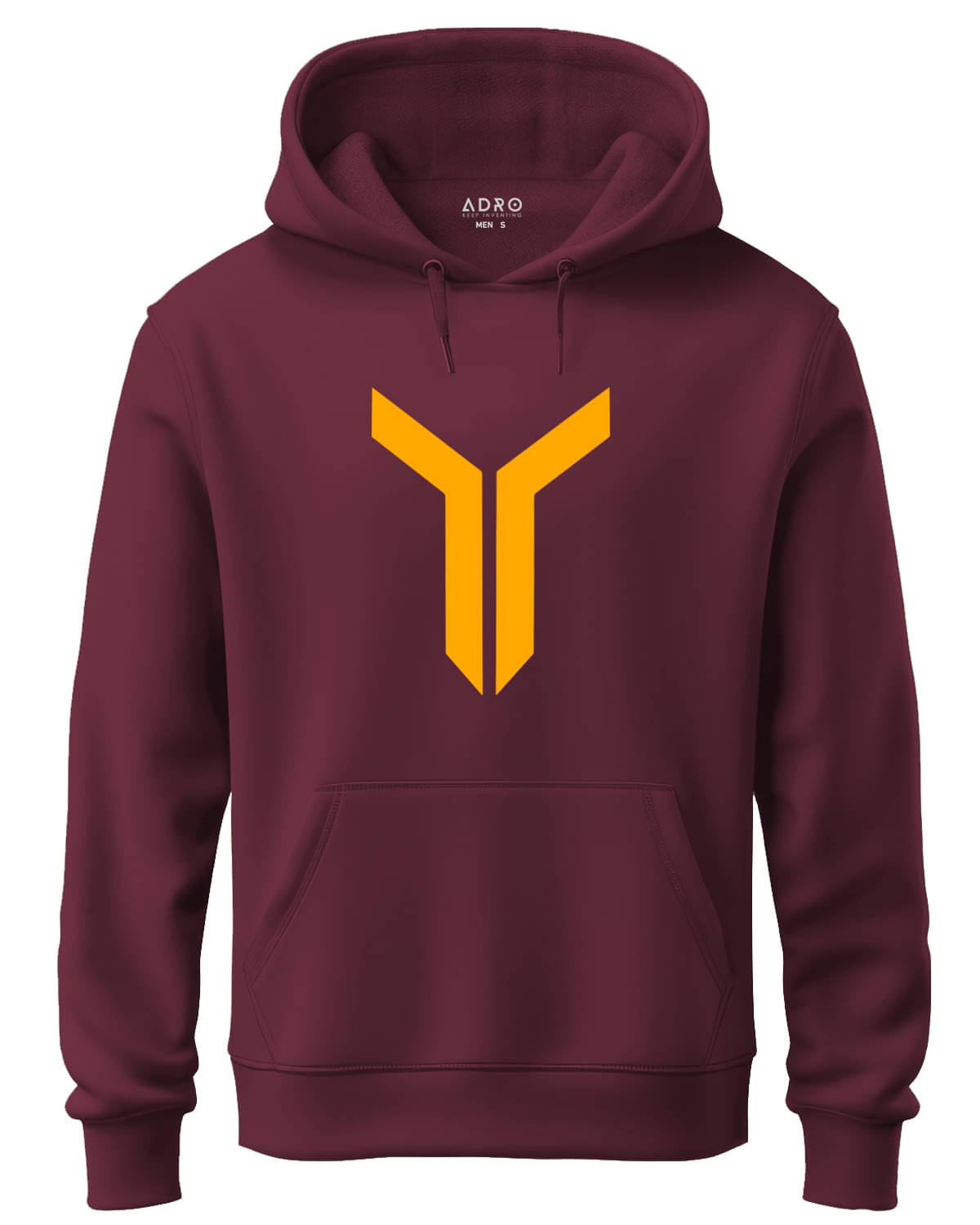    			Adro Fleece Hooded Men's Sweatshirt - Maroon ( Pack of 1 )