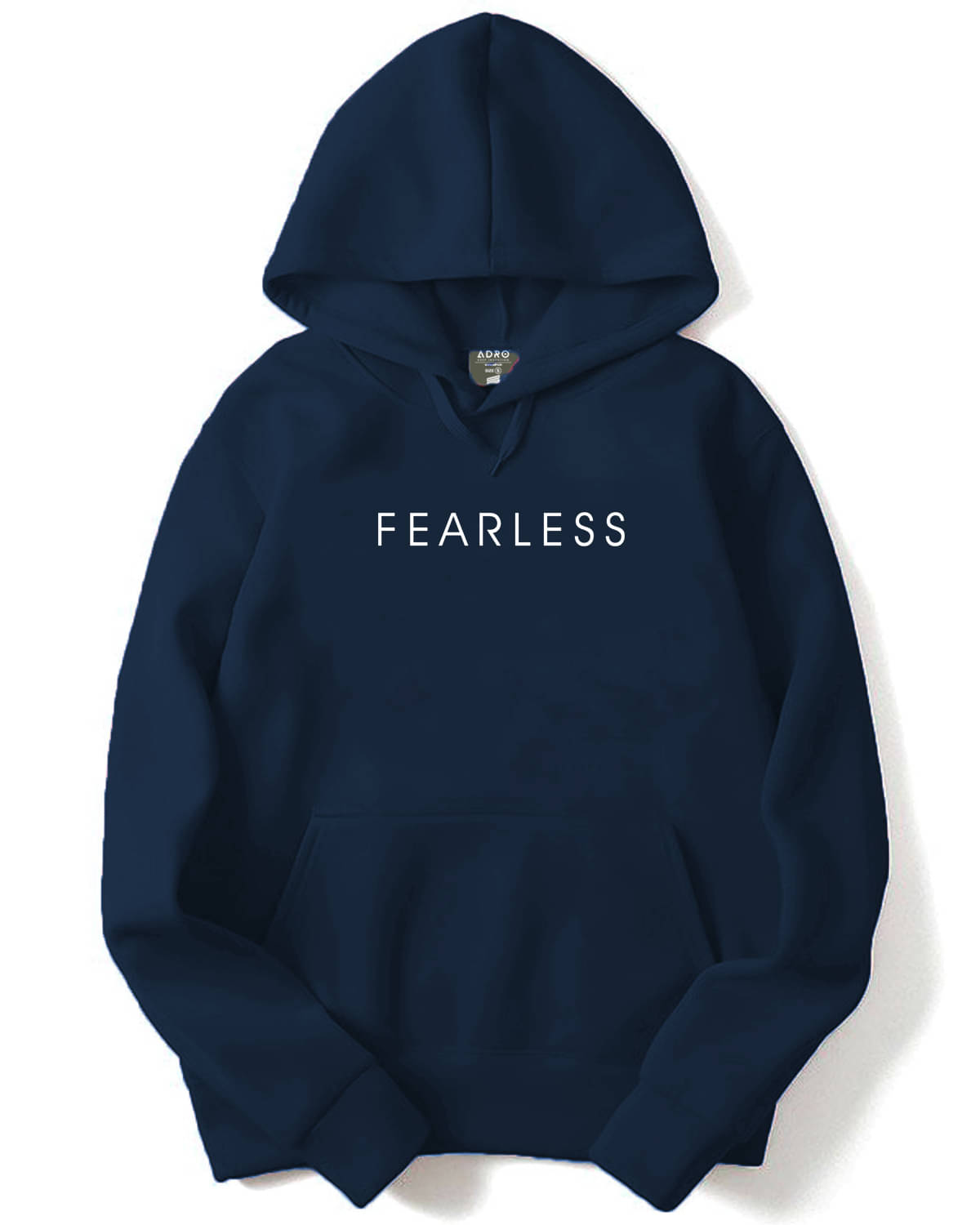 Adro Fleece Hooded Men's Sweatshirt - Navy Blue ( Pack of 1 ) Adro Fleece Hooded Men's Sweatshirt - Navy Blue ( Pack of 1 )