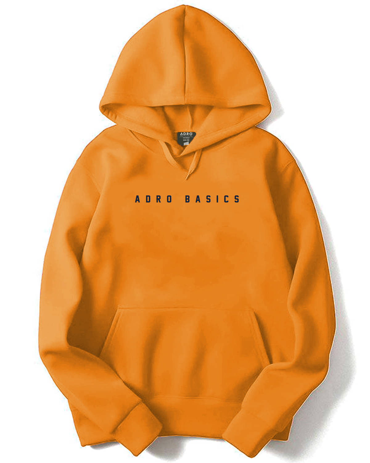     			Adro Fleece Hooded Men's Sweatshirt - Mustard ( Pack of 1 )