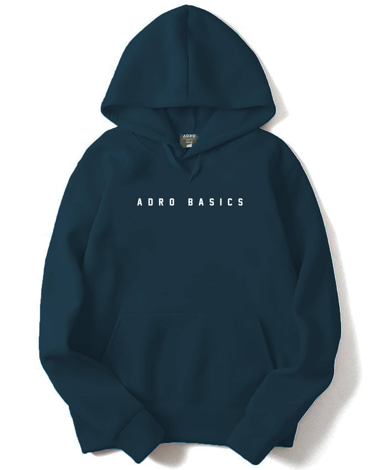     			Adro Fleece Hooded Men's Sweatshirt - Teal ( Pack of 1 )