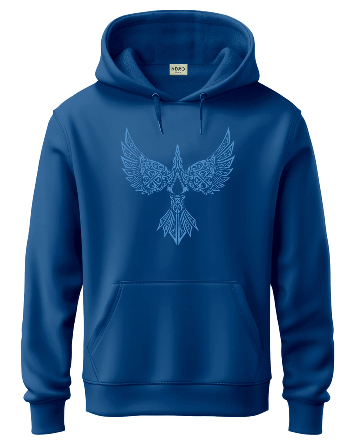     			Adro Fleece Hooded Men's Sweatshirt - Blue ( Pack of 1 )