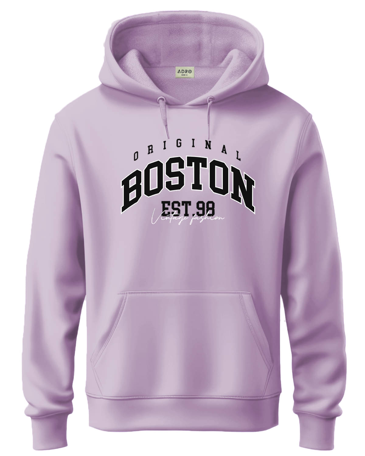     			Adro Fleece Hooded Men's Sweatshirt - Lavender ( Pack of 1 )