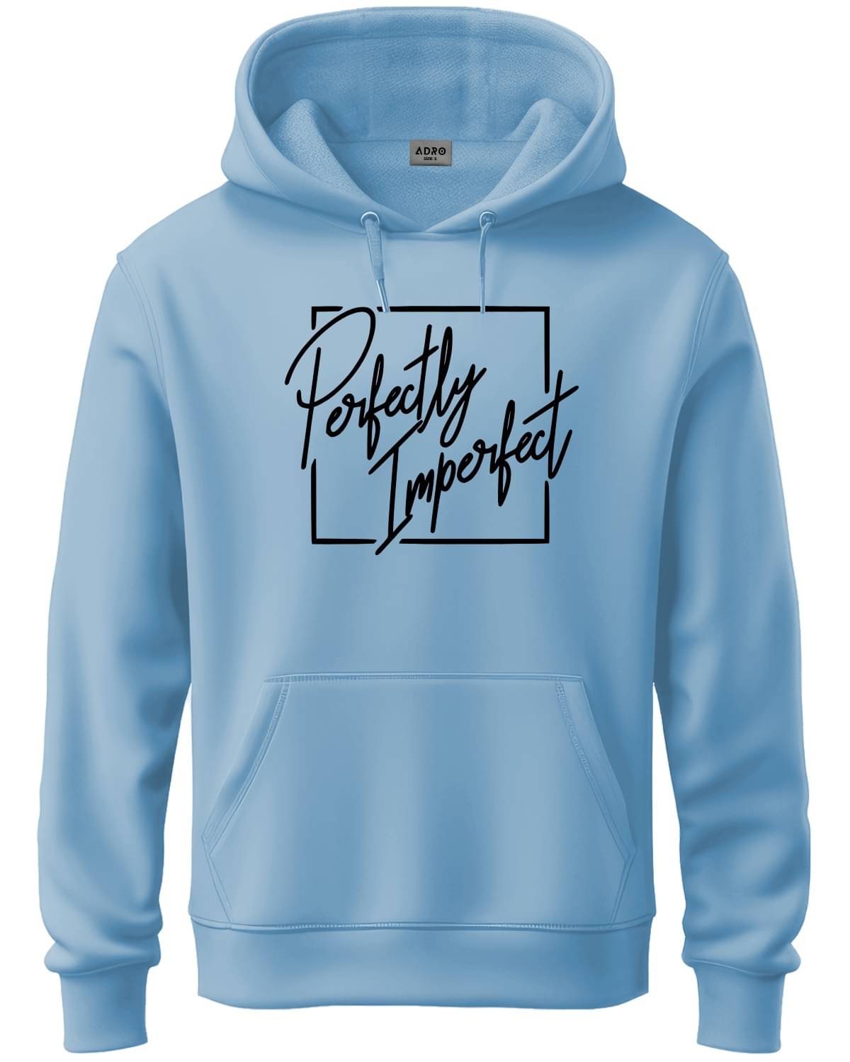     			Adro Fleece Hooded Men's Sweatshirt - Light Blue ( Pack of 1 )