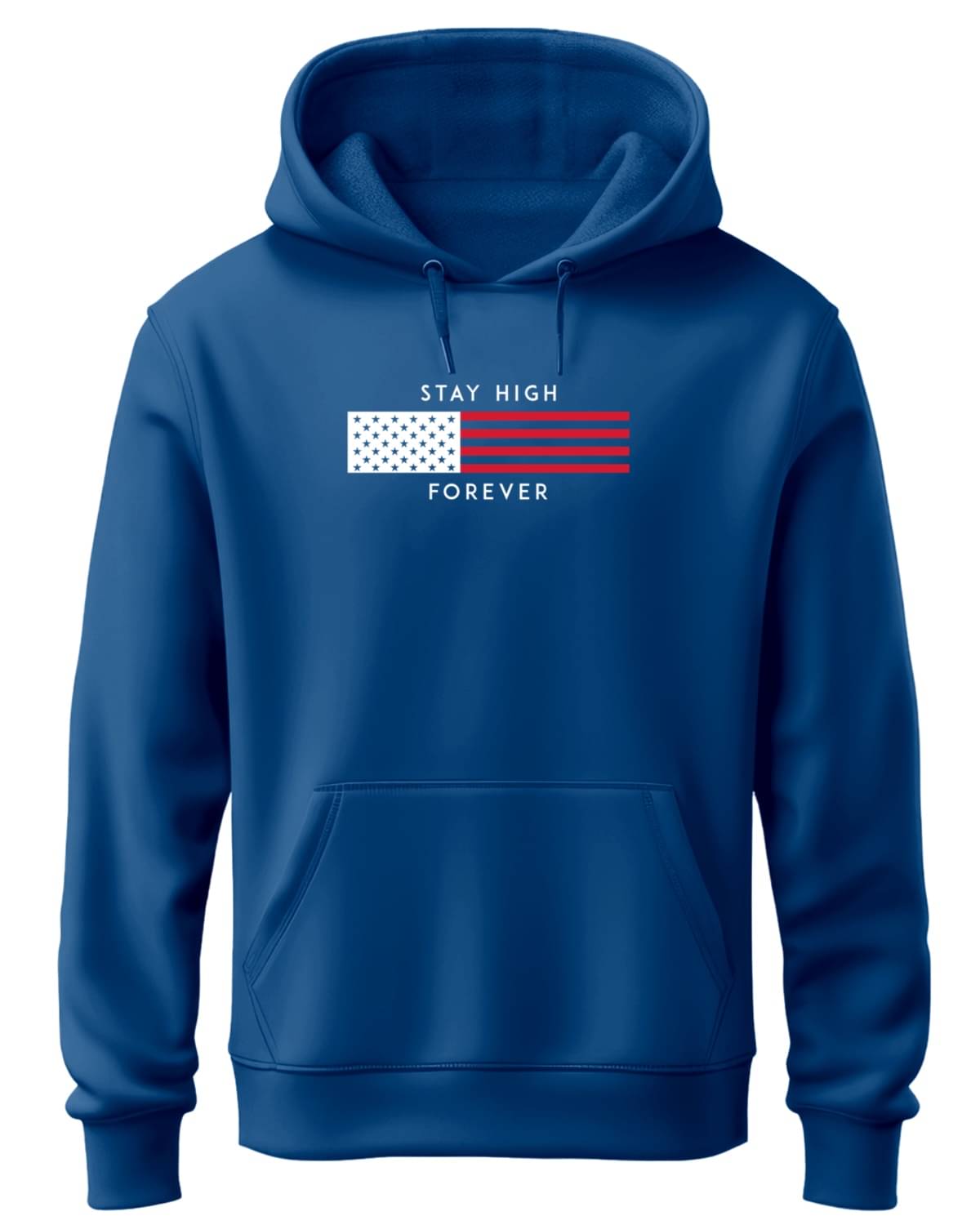     			Adro Fleece Hooded Men's Sweatshirt - Blue ( Pack of 1 )