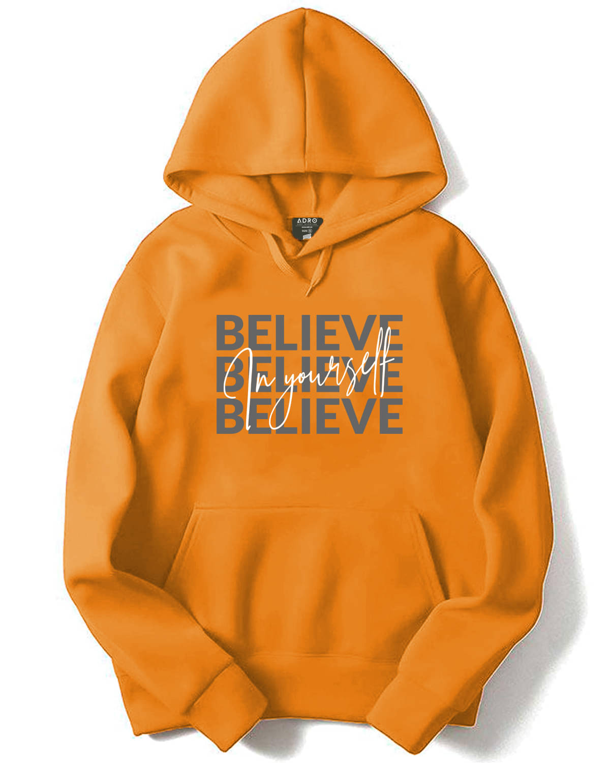 Adro Fleece Hooded Men's Sweatshirt - Mustard ( Pack of 1 ) Adro Fleece Hooded Men's Sweatshirt - Mustard ( Pack of 1 )