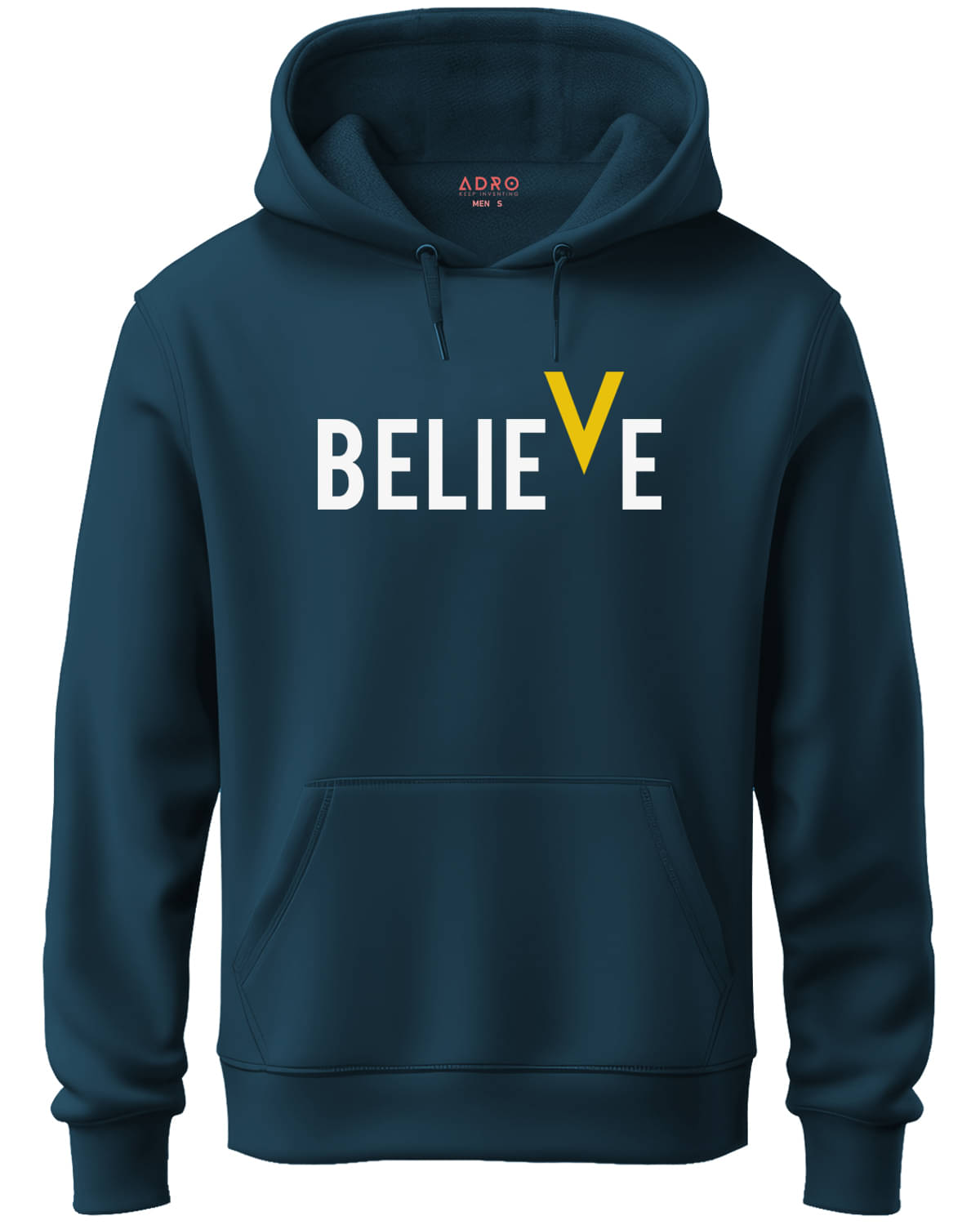 Adro Fleece Hooded Men's Sweatshirt - Teal ( Pack of 1 )     			Adro Fleece Hooded Men's Sweatshirt - Teal ( Pack of 1 )