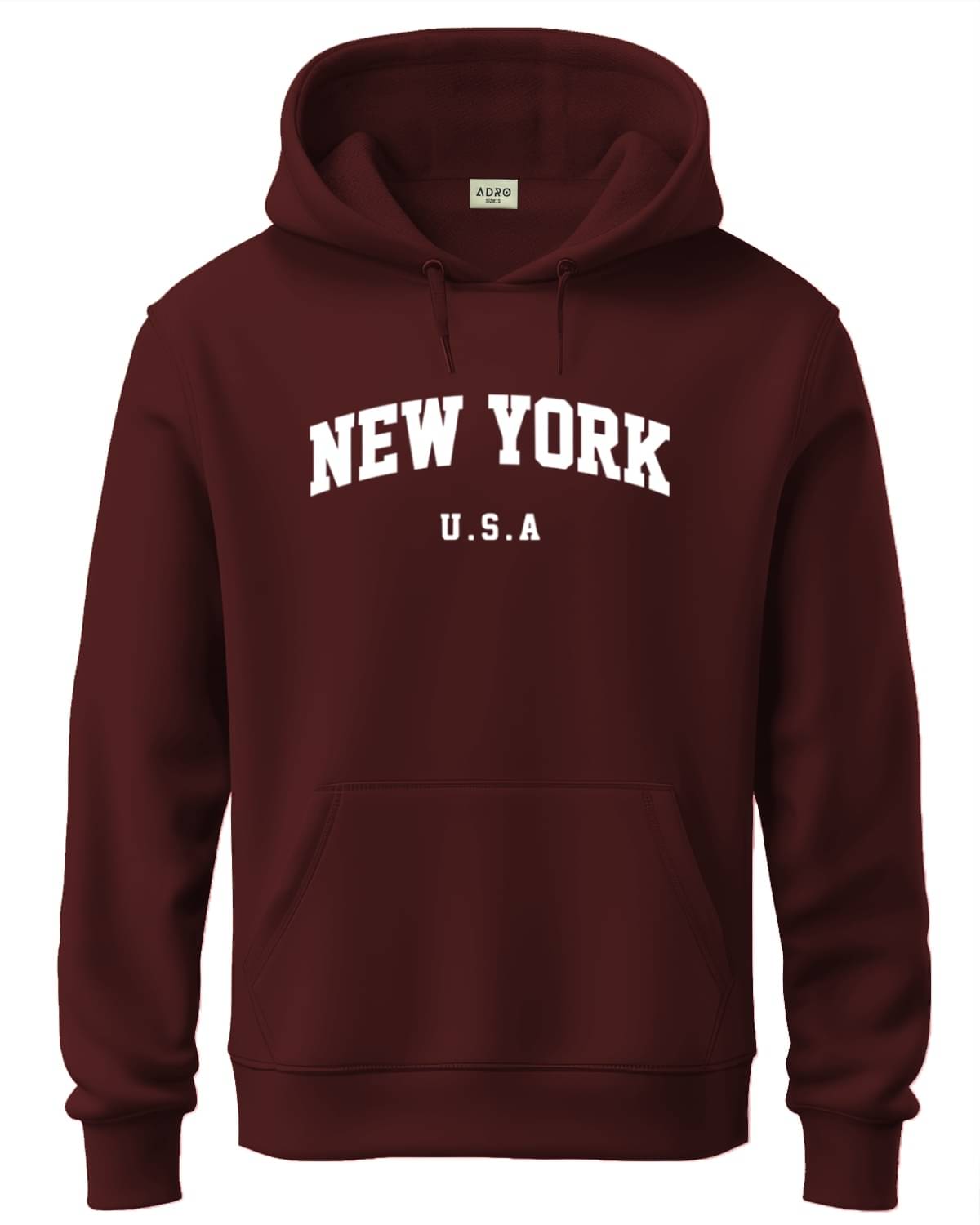 Adro Fleece Hooded Men's Sweatshirt - Maroon ( Pack of 1 ) Adro Fleece Hooded Men's Sweatshirt - Maroon ( Pack of 1 )