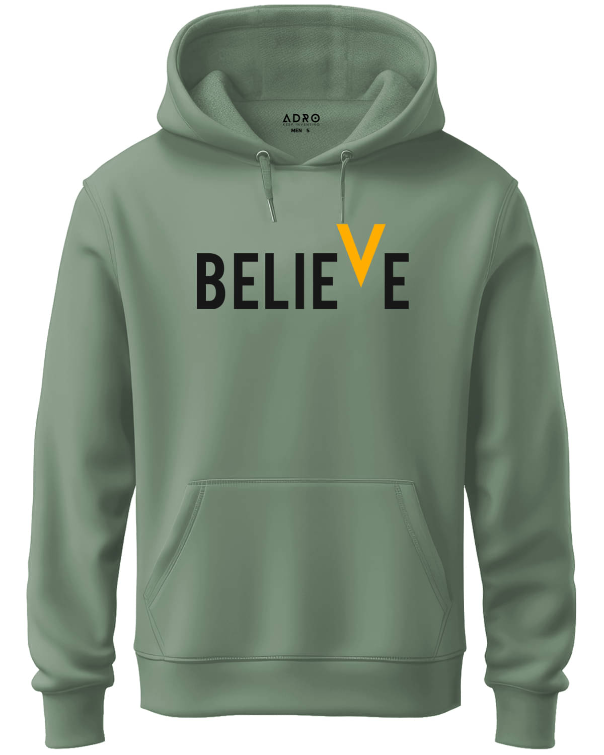     			Adro Fleece Hooded Men's Sweatshirt - Sea Green ( Pack of 1 )