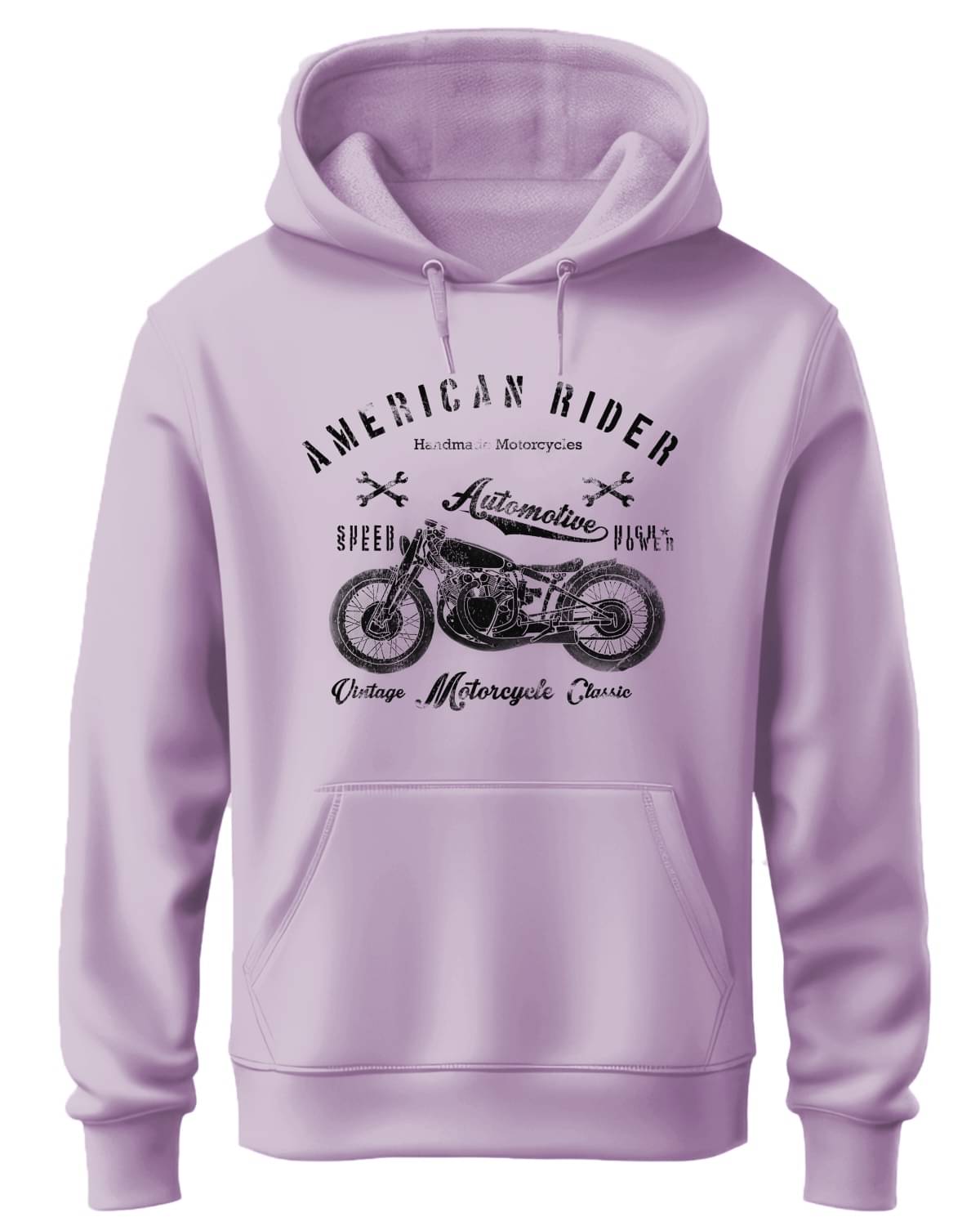 Adro Fleece Hooded Men's Sweatshirt - Lavender ( Pack of 1 )     			Adro Fleece Hooded Men's Sweatshirt - Lavender ( Pack of 1 )