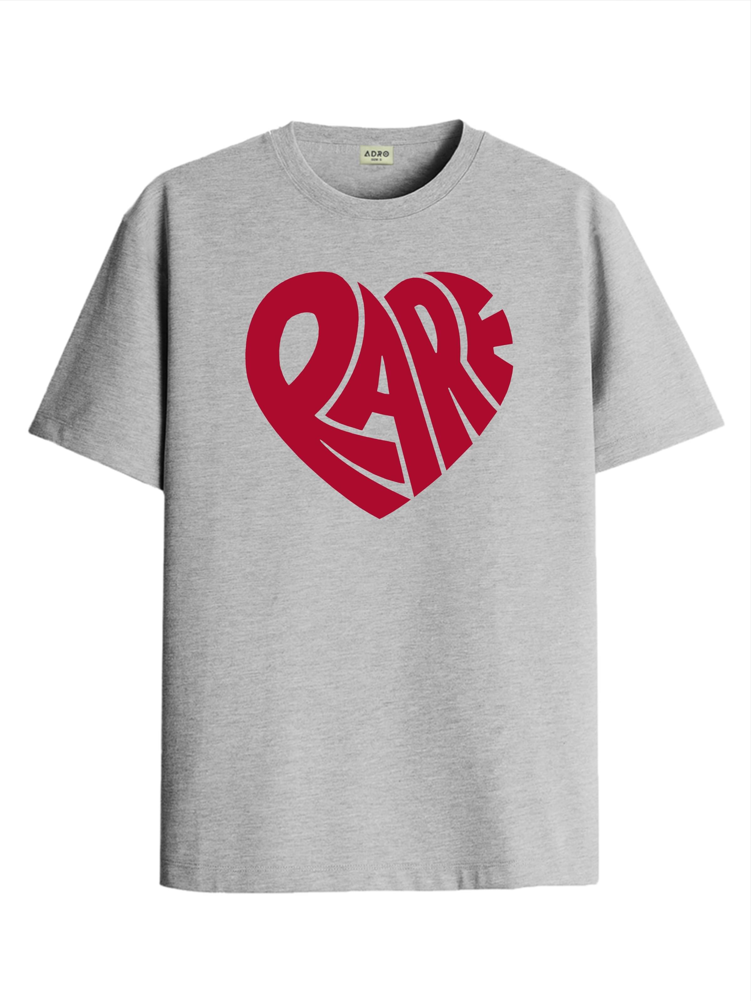 Adro Men Cotton Blend Regular Fit Printed T-Shirt ( Grey ) Adro Men Cotton Blend Regular Fit Printed T-Shirt ( Grey )