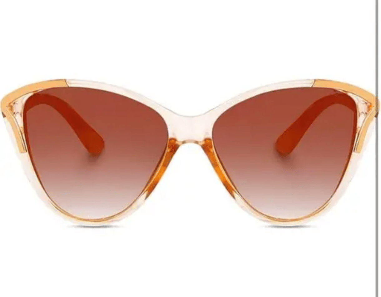     			AMAZEA Brown Cat Eye Sunglasses ( Pack of 1 )