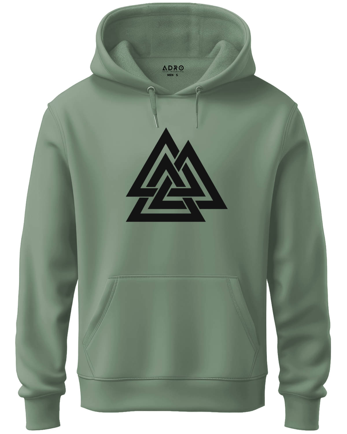 Adro Fleece Hooded Men's Sweatshirt - Sea Green ( Pack of 1 )     			Adro Fleece Hooded Men's Sweatshirt - Sea Green ( Pack of 1 )