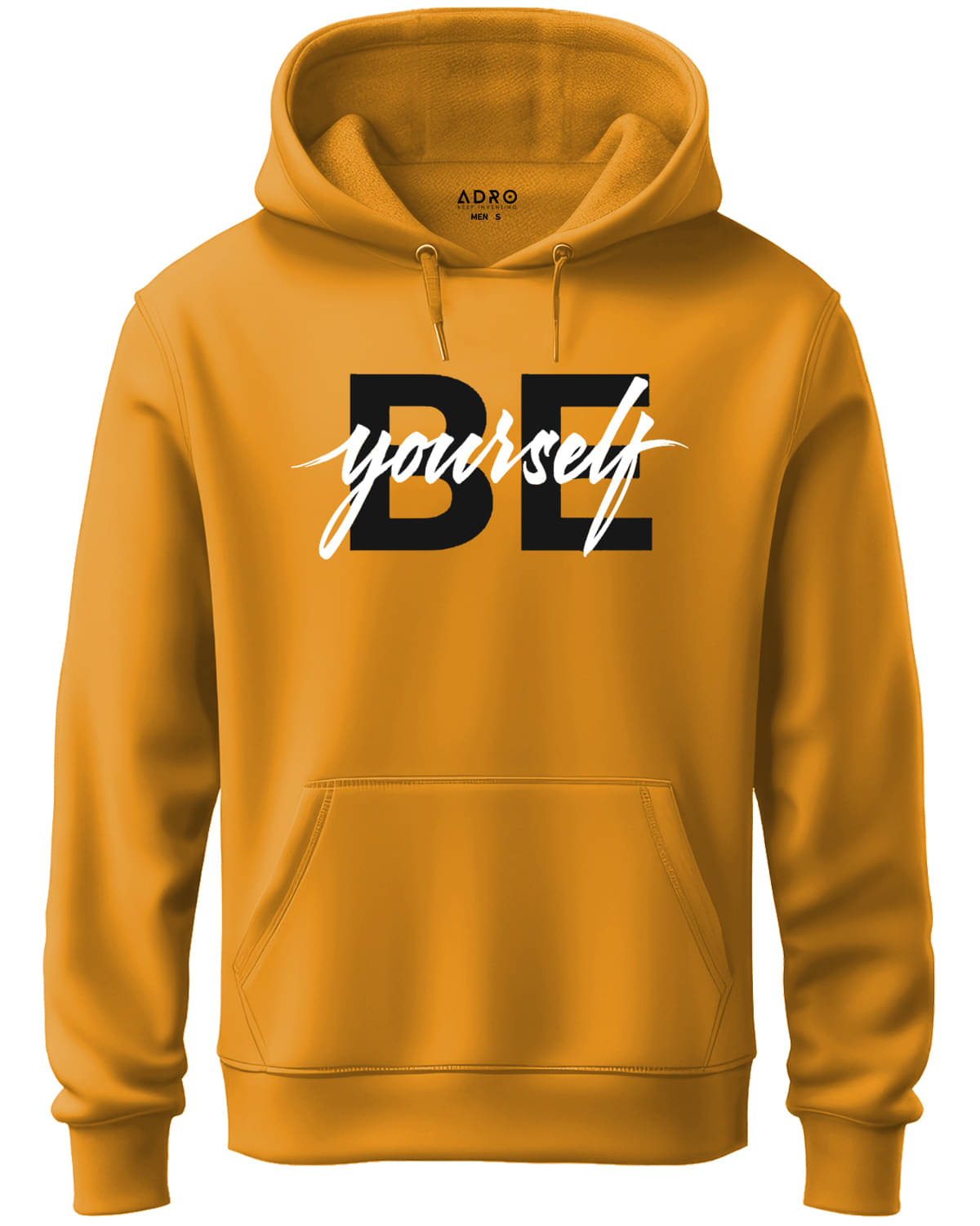 Adro Fleece Hooded Men's Sweatshirt - Mustard ( Pack of 1 )     			Adro Fleece Hooded Men's Sweatshirt - Mustard ( Pack of 1 )