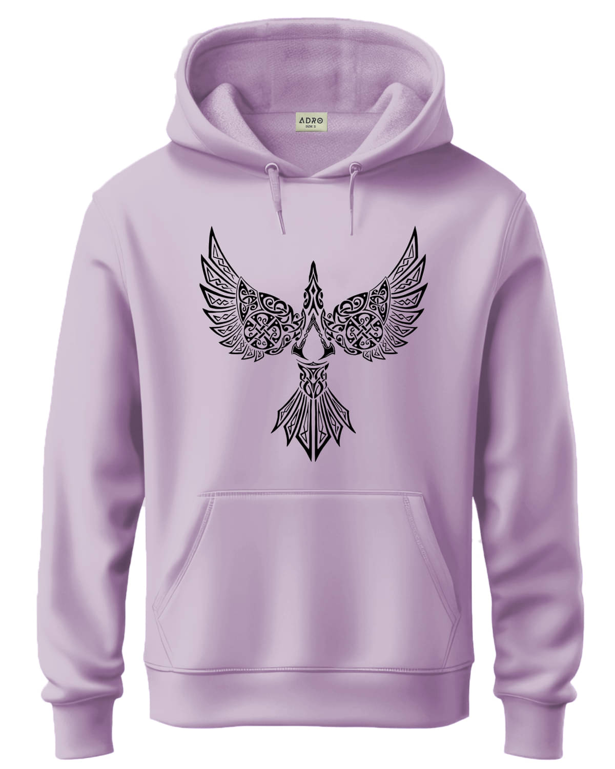     			Adro Fleece Hooded Men's Sweatshirt - Lavender ( Pack of 1 )