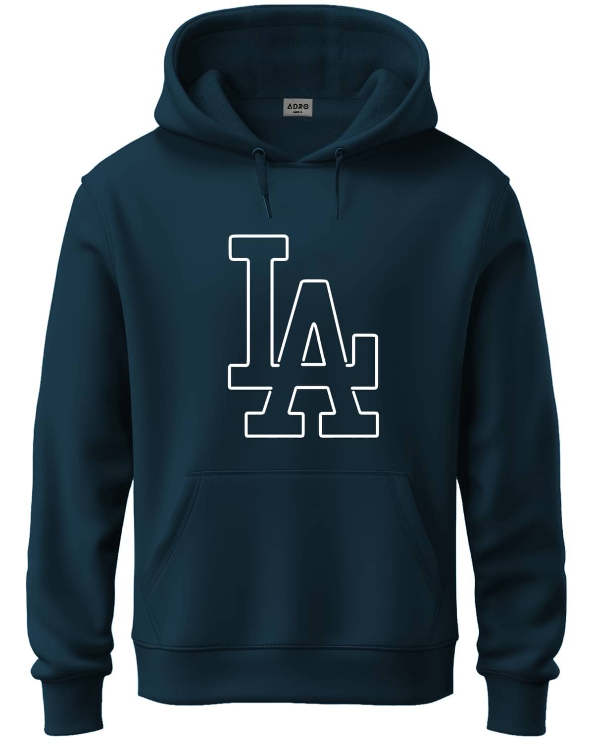     			Adro Fleece Hooded Men's Sweatshirt - Teal ( Pack of 1 )