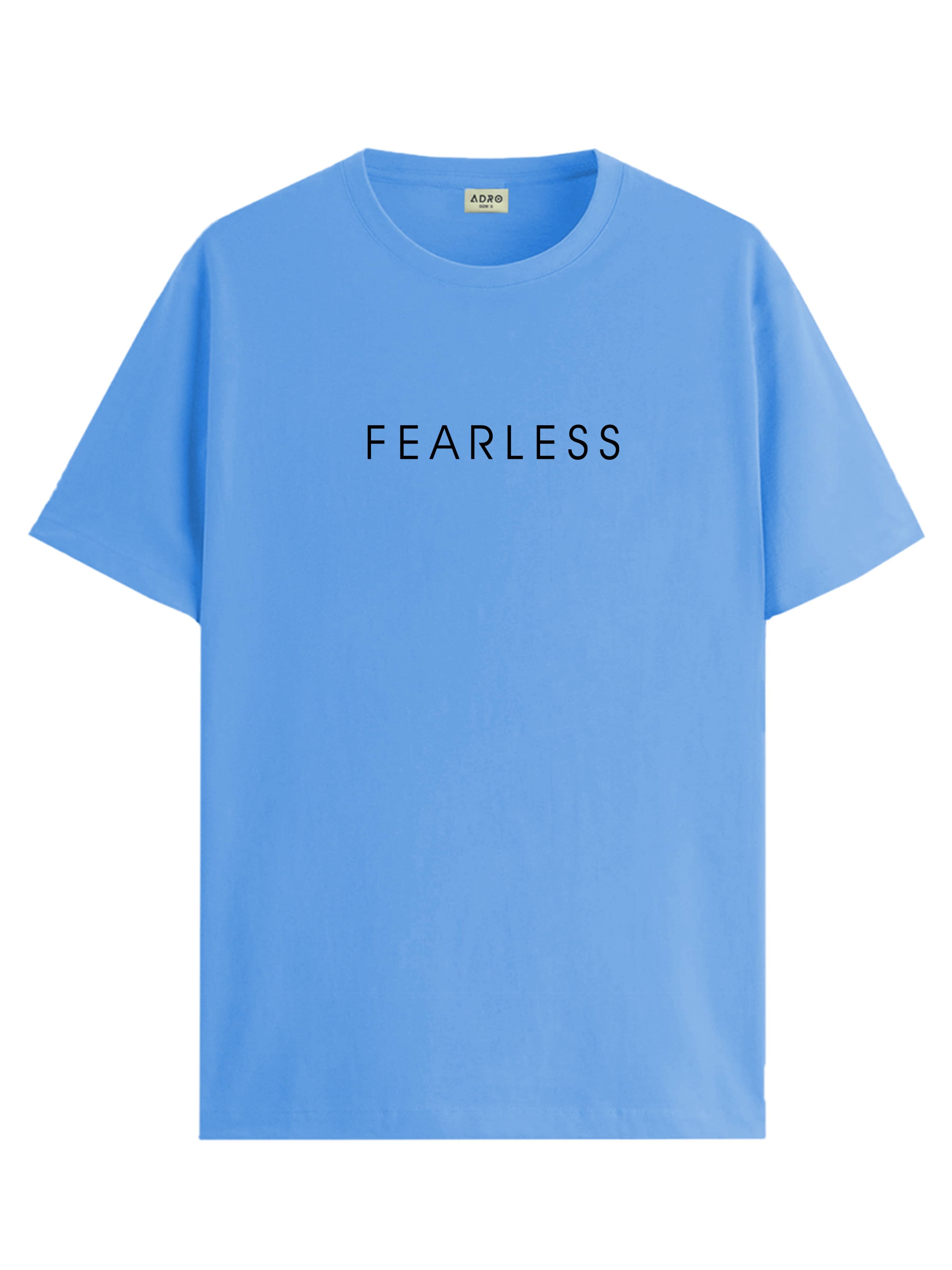 Adro Men Cotton Blend Regular Fit Printed T-Shirt ( Sky Blue ) Adro Men Cotton Blend Regular Fit Printed T-Shirt ( Sky Blue )