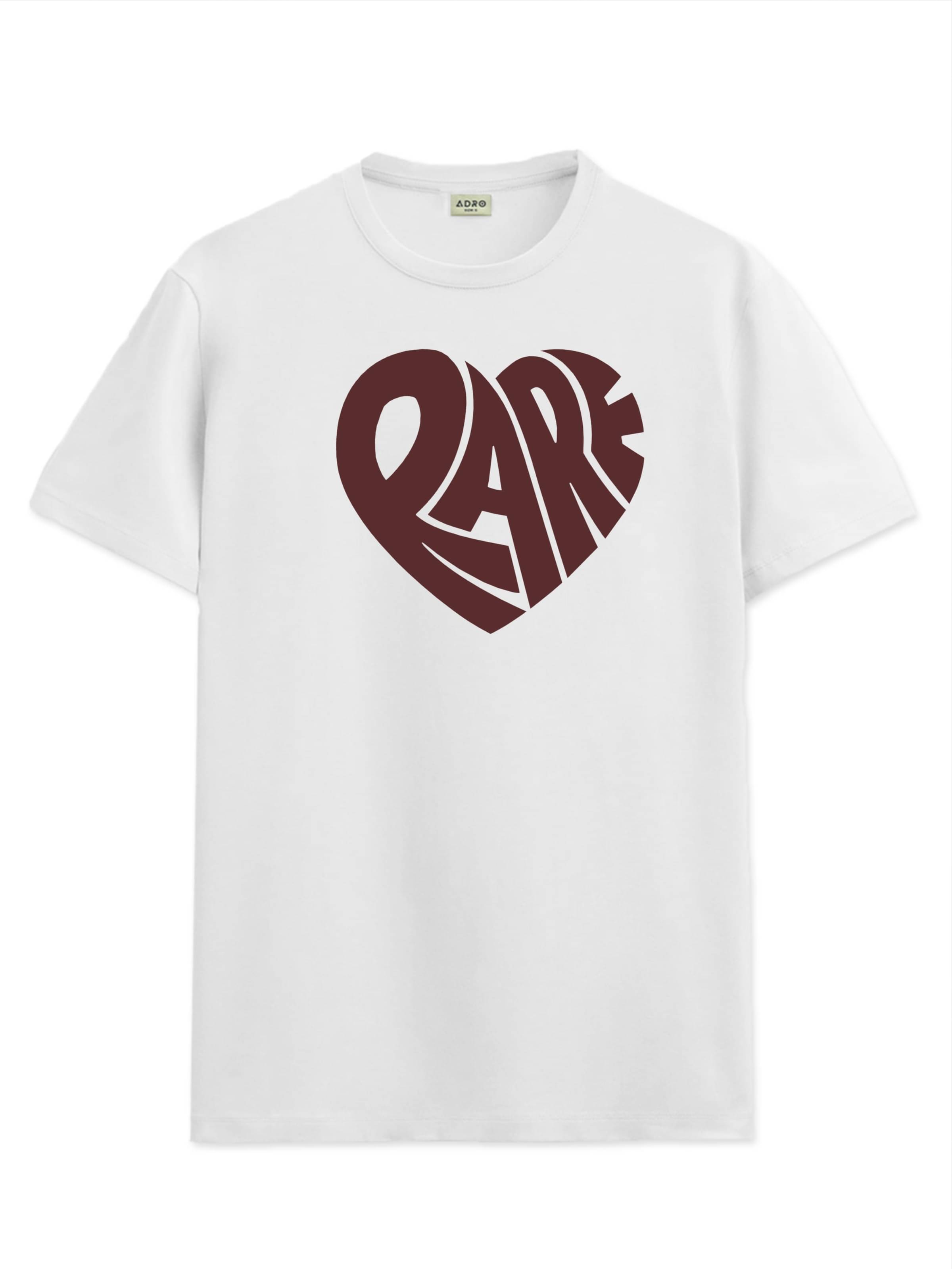     			Adro Men Cotton Blend Regular Fit Printed T-Shirt ( White )