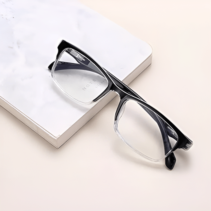     			Clearo Rectangle Full Rim Reading Glasses