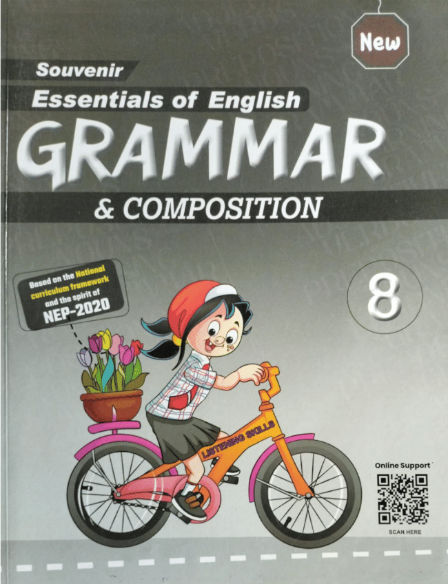     			ESSENTIALS OF ENGLISH GRAMMAR & COMPOSITION CLASS 8