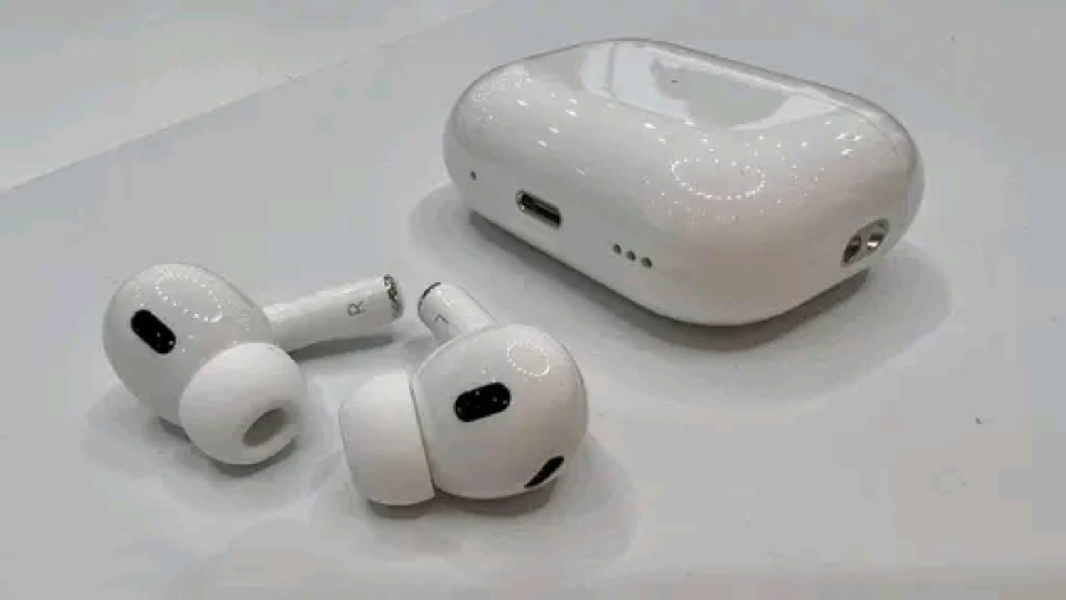     			Earbuds With Black Cover