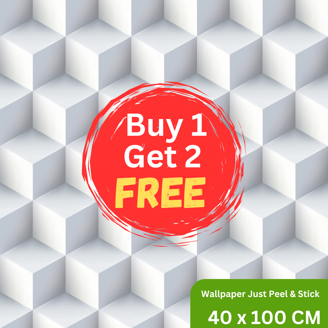     			Interawall Decor Self-Adhesive Decal Wallpaper Specific Product for Bedroom, Living Room, Kids Room, Play Room, Office | Abstract Home Wallpaper for Home Decor (Buy 1 get 2 Free, Pack of 3 Pcs,  Size-16x39 Inches Each Strip)