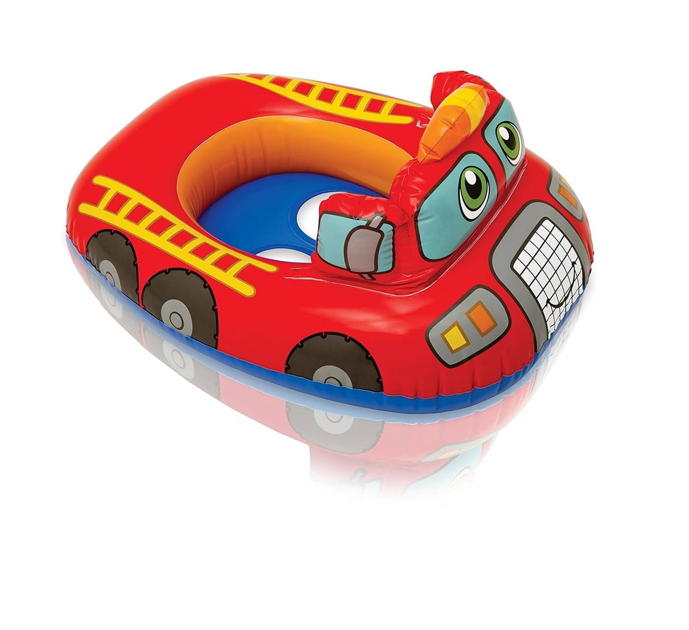 Intex 59586-3 Kiddie Inflatable Floats for Kids – Fire Engine & Blue Design | Durable & Fun Swimming Pool Float for Children Intex 59586-3 Kiddie Inflatable Floats for Kids – Fire Engine & Blue Design | Durable & Fun Swimming Pool Float for Children