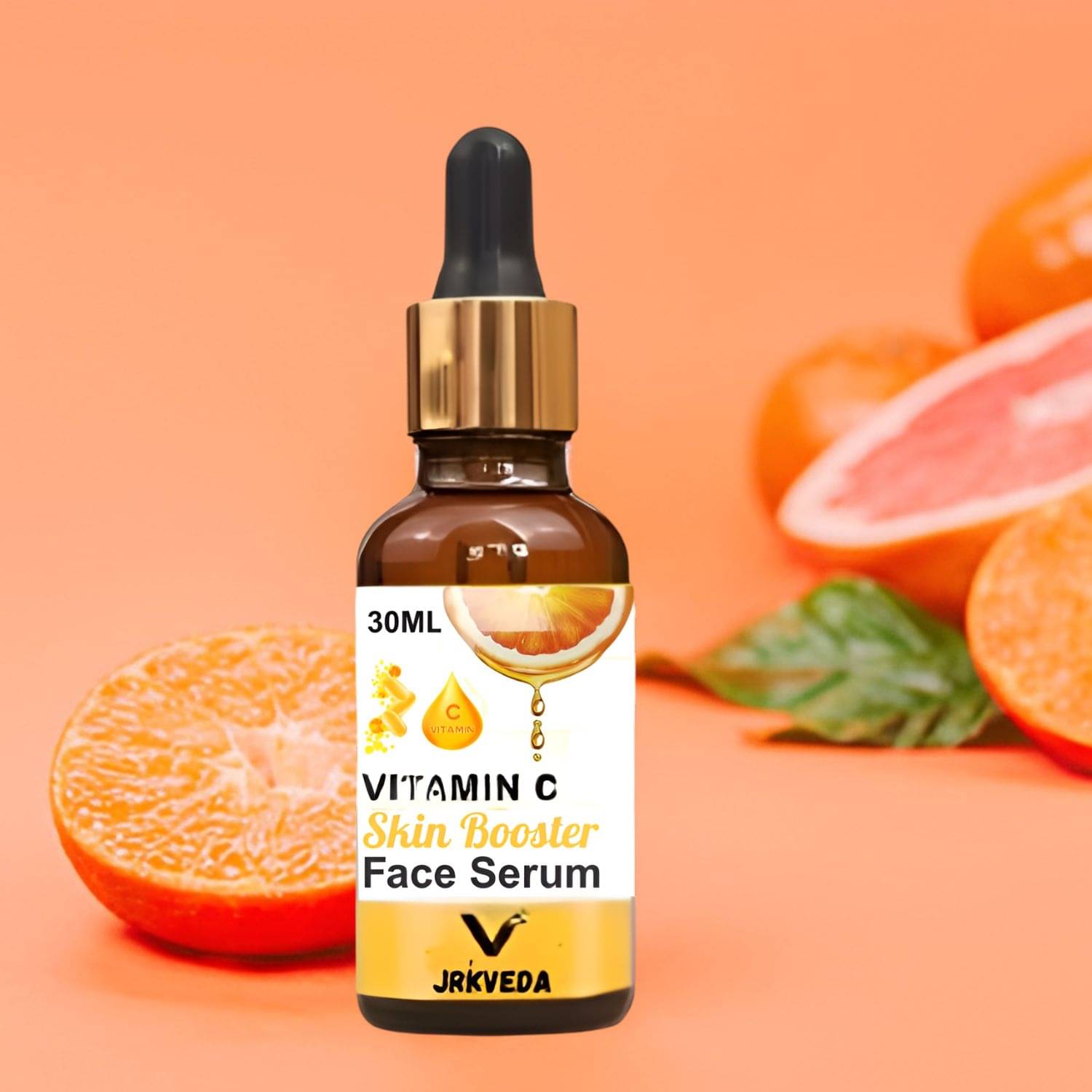     			JRKVEDA Face Serum Vitamin C Radiant Glow For All Skin Type ( Pack of 1 )