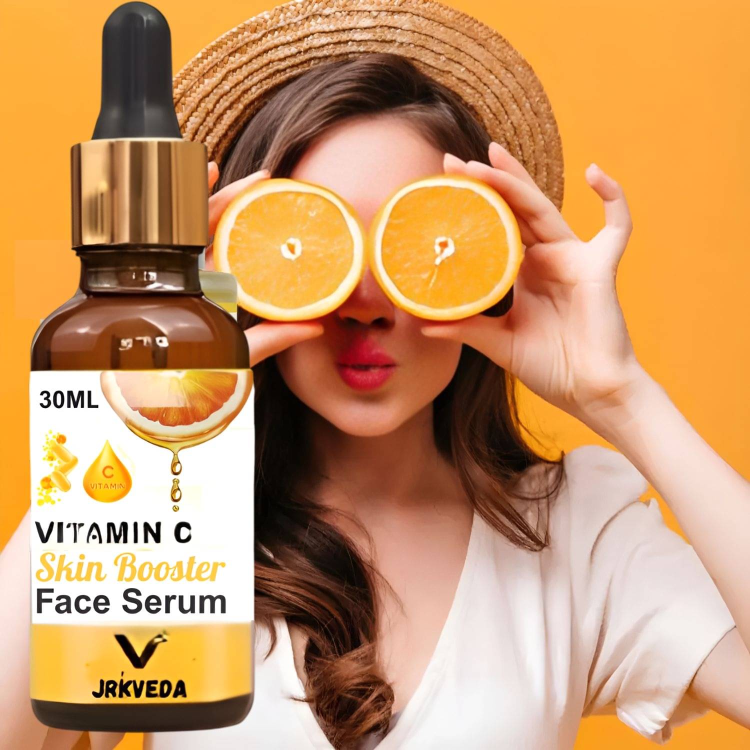 JRKVEDA Face Serum Vitamin C Radiant Glow For All Skin Type ( Pack of 1 ) JRKVEDA Face Serum Vitamin C Radiant Glow For All Skin Type ( Pack of 1 )