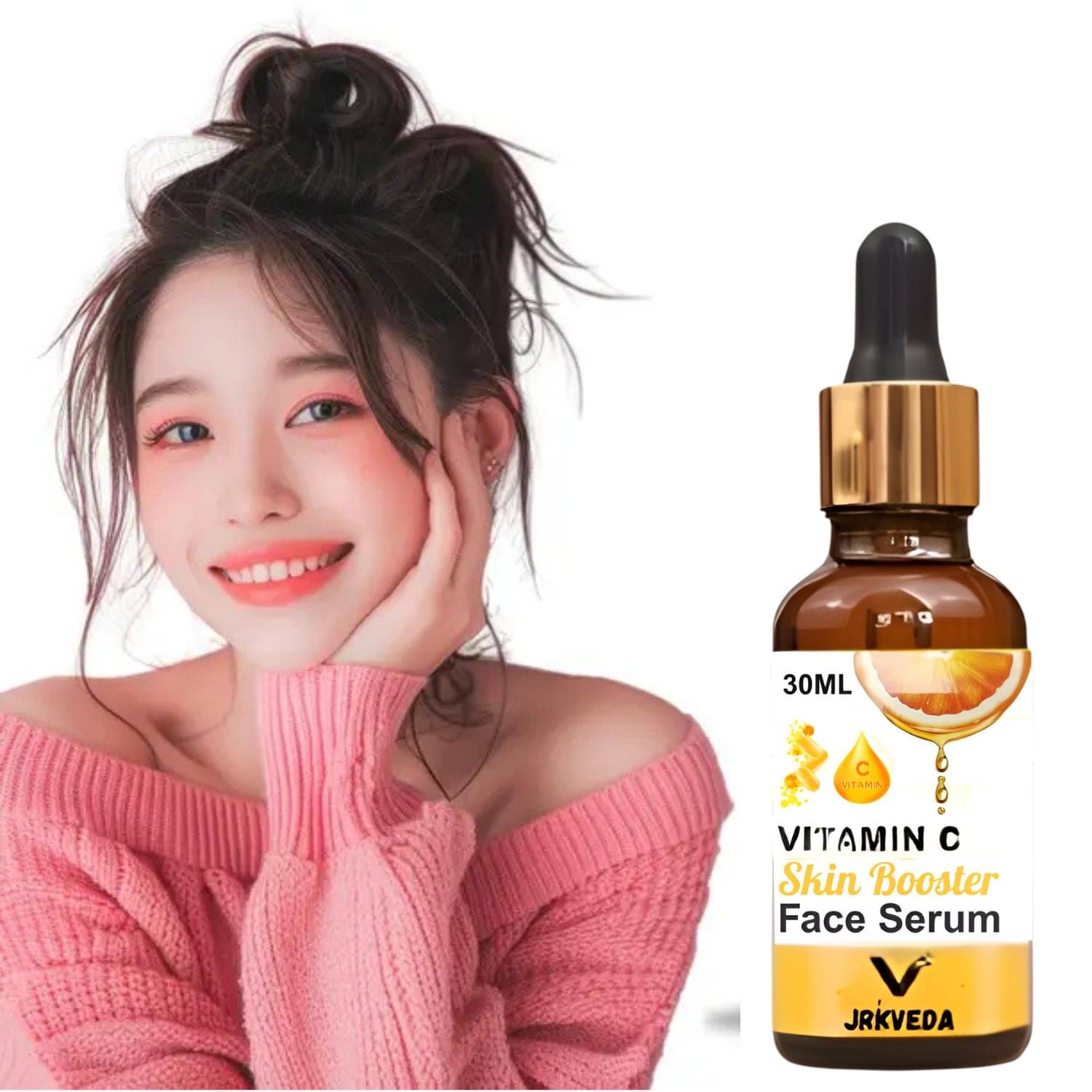 JRKVEDA Face Serum Vitamin C Retinol Moisturizer For All Skin Type ( Pack of 1 ) JRKVEDA Face Serum Vitamin C Retinol Moisturizer For All Skin Type ( Pack of 1 )