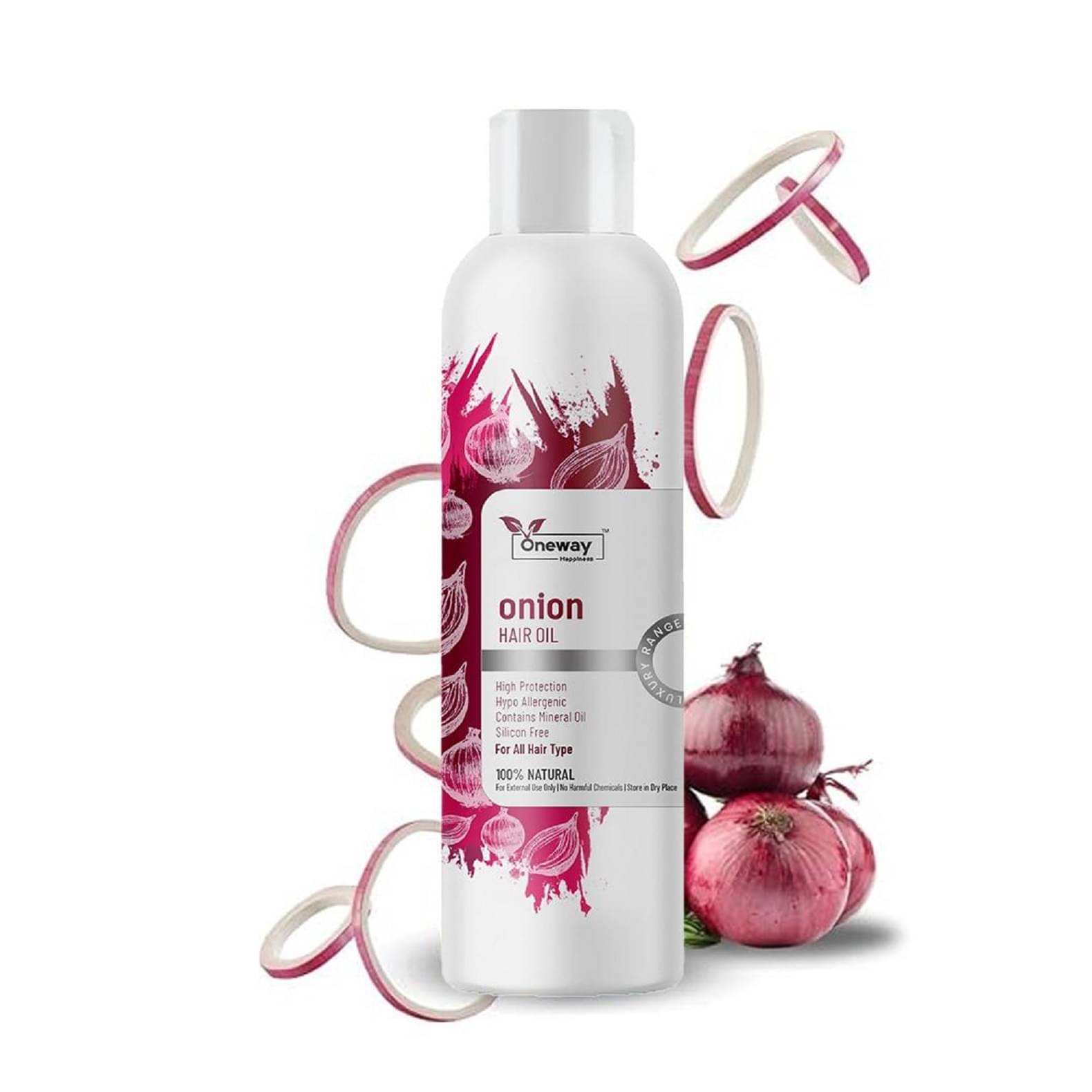 Oneway Happiness Anti Dandruff Onion Oil 200 ml ( Pack of 1 ) Oneway Happiness Anti Dandruff Onion Oil 200 ml ( Pack of 1 )