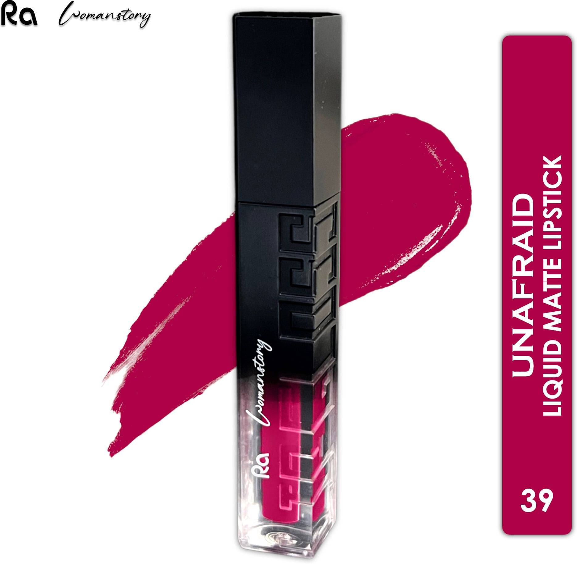     			RA Red Matte Long Lasting Liquid Lipstick ( Pack of 1 )