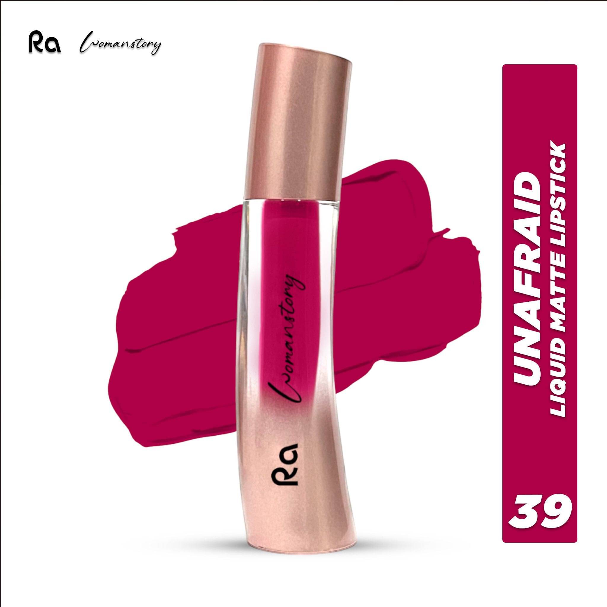     			RA Red Matte Long Lasting Liquid Lipstick ( Pack of 1 )
