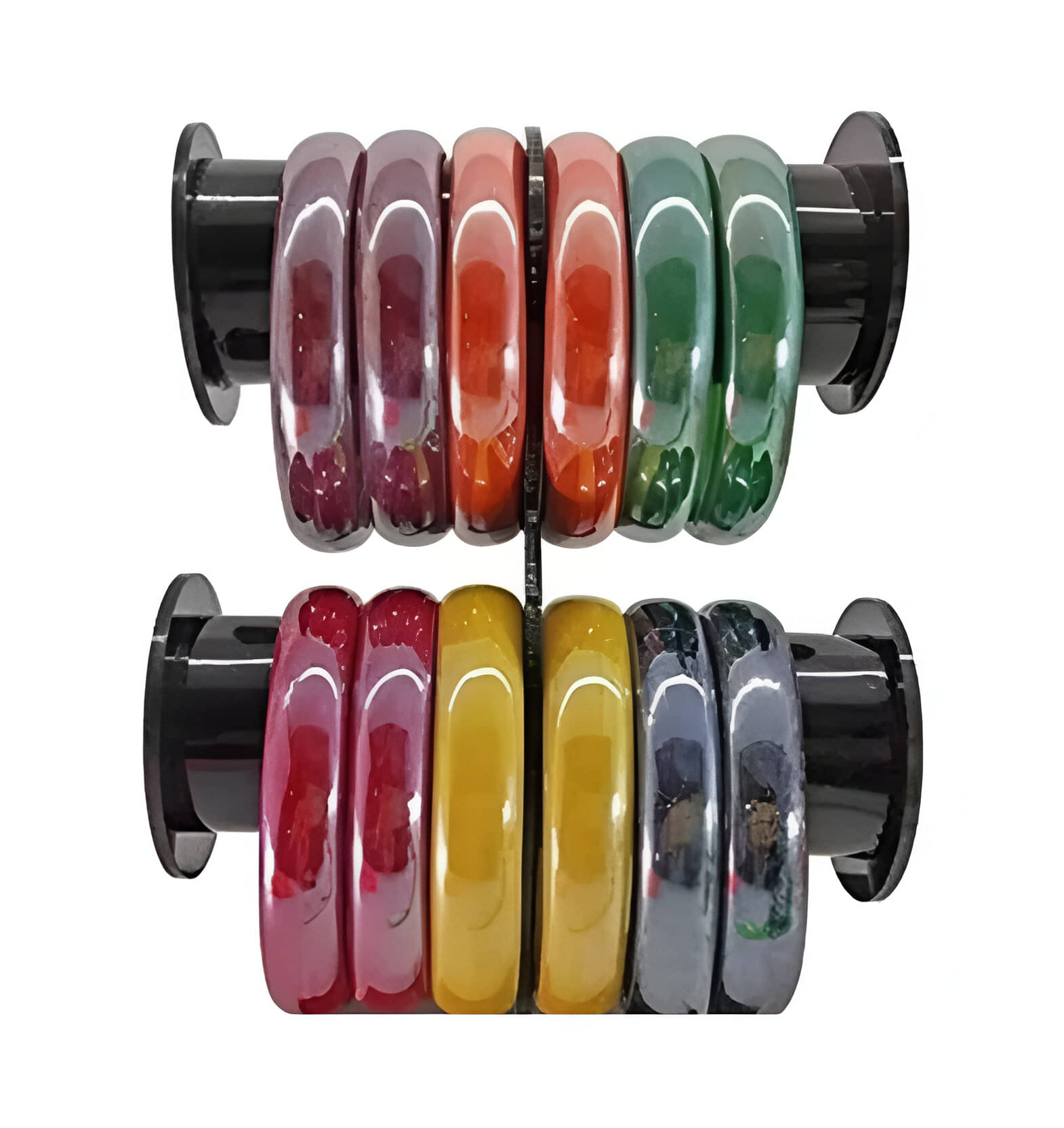     			Shiv Supplier Multicolor Bangle ( Pack of 12 )