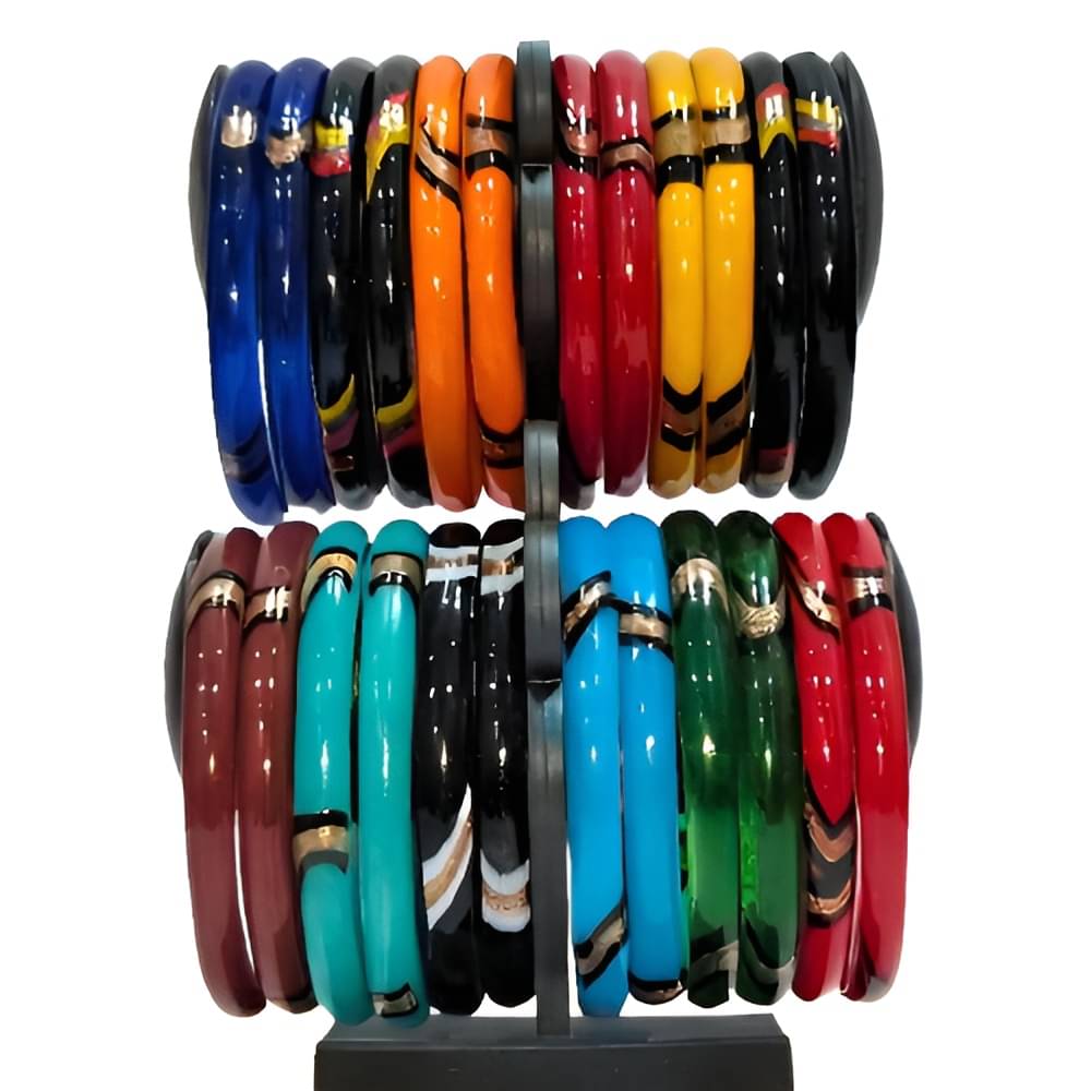     			Shiv Supplier Multicolor Bangle ( Pack of 24 )