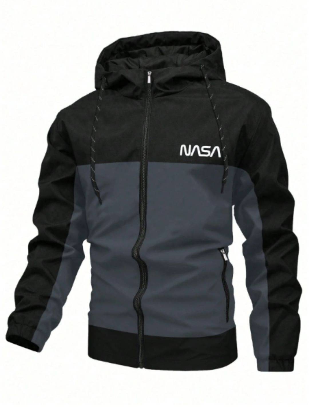 TAZO Nylon Men's Casual Jacket - Grey ( Pack of 1 )     			TAZO Nylon Men's Casual Jacket - Grey ( Pack of 1 )