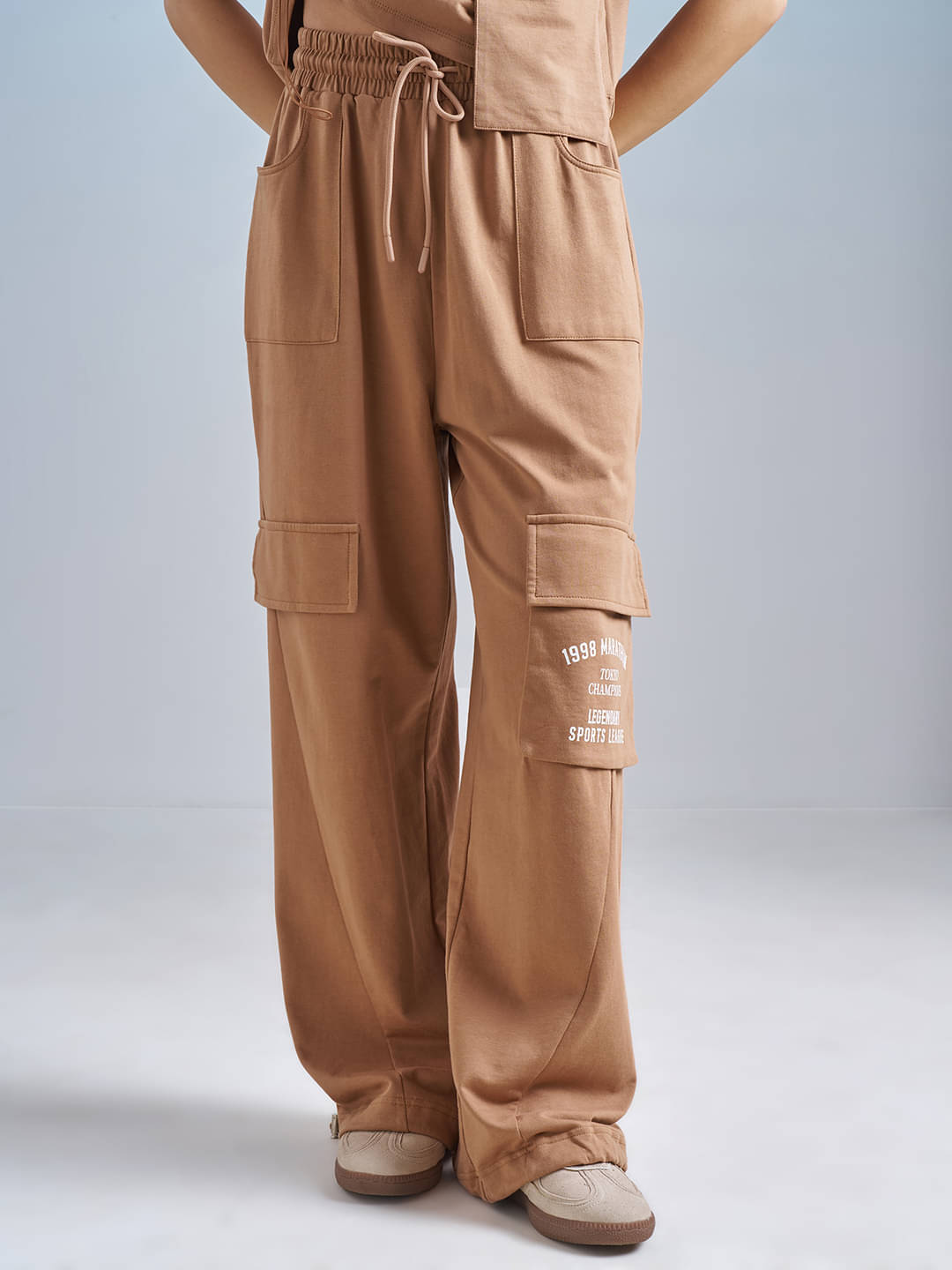     			Tokyo Talkies Women Cotton Sports Trackpants