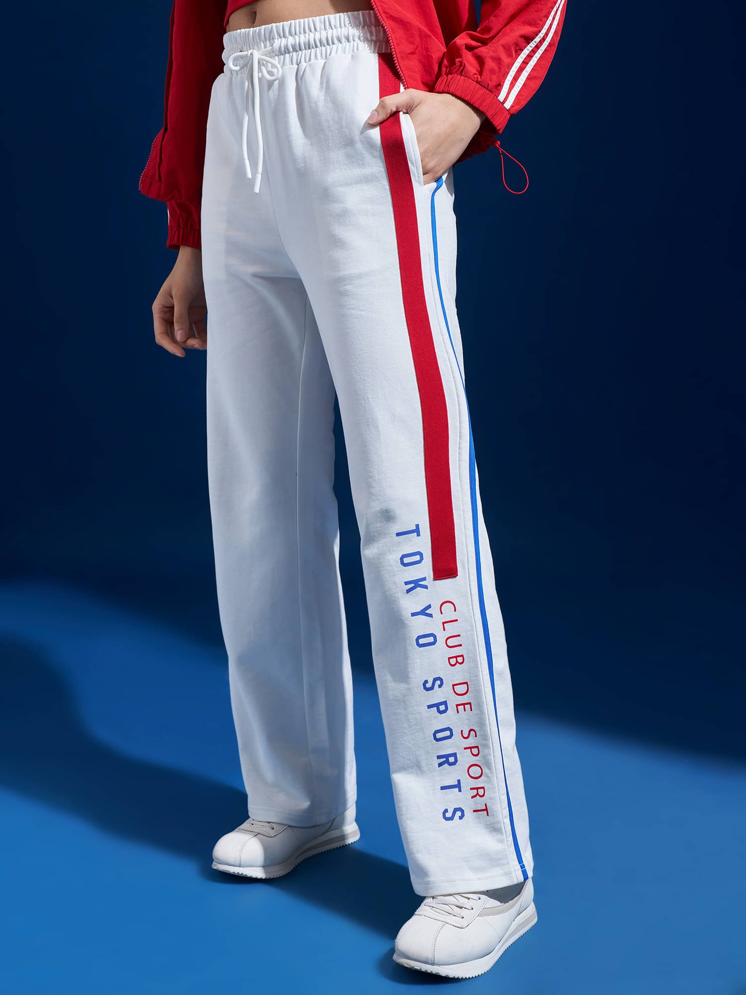     			Tokyo Talkies Women Cotton Sports Trackpants