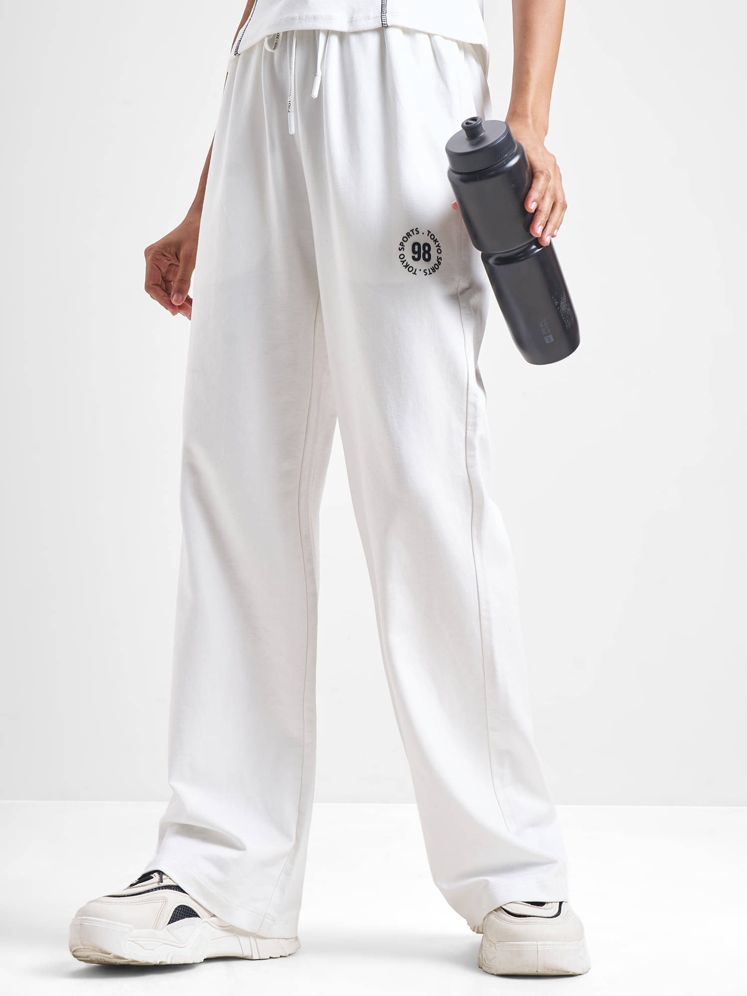     			Tokyo Talkies Women Cotton Sports Trackpants