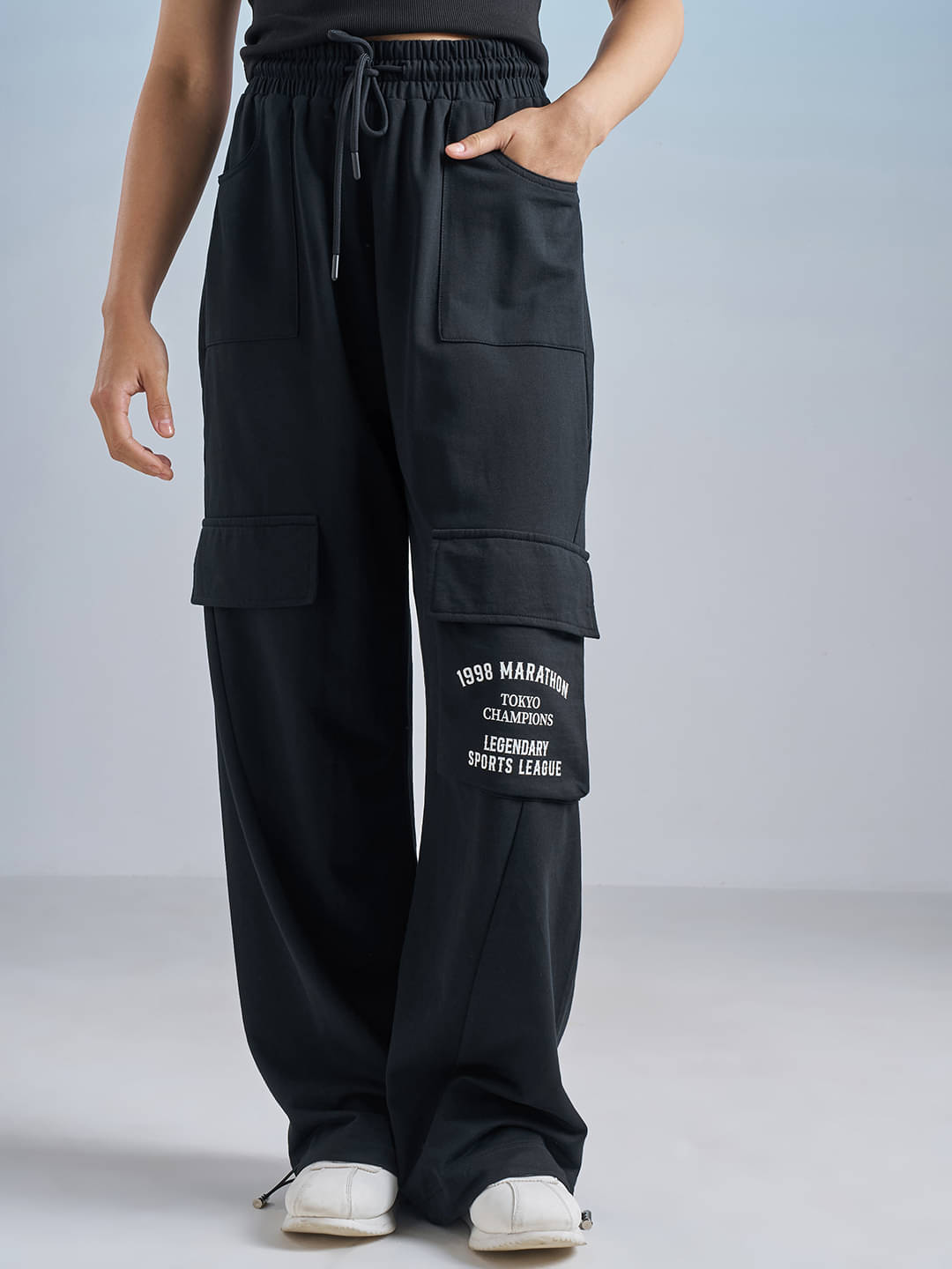     			Tokyo Talkies Women Cotton Sports Trackpants