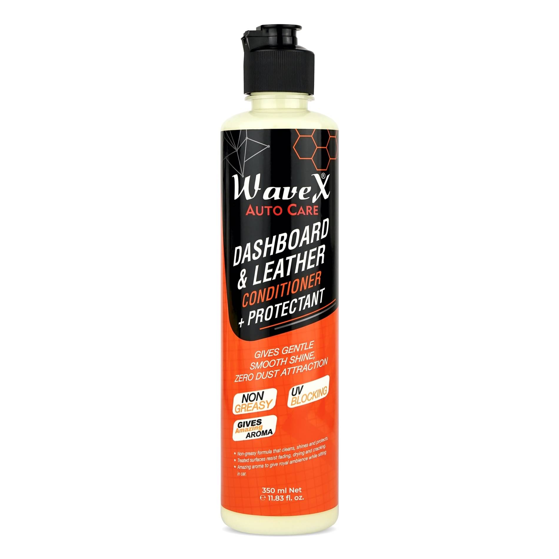     			Wavex Dashboard Polish and Leather Conditioner + Protectant 350ml Car Dashboard Polish