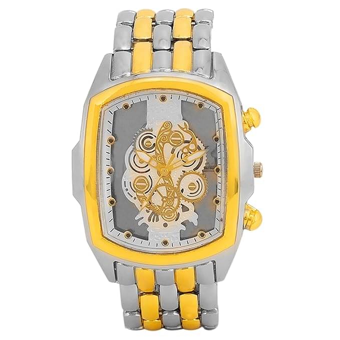     			ALNA TURA Multicolor Stainless Steel Analog Men's Watch
