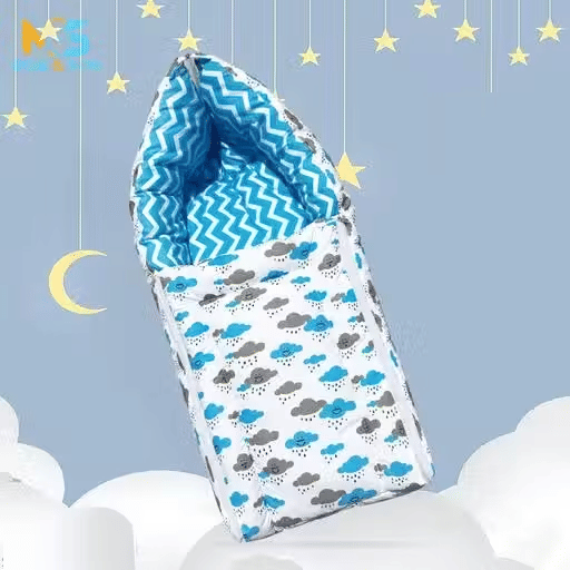     			Adore Stuff Blue Cotton ( 1 pcs) Bedding Sets