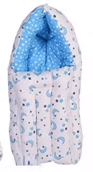     			Adore Stuff Blue Cotton ( 1 pcs) Bedding Sets