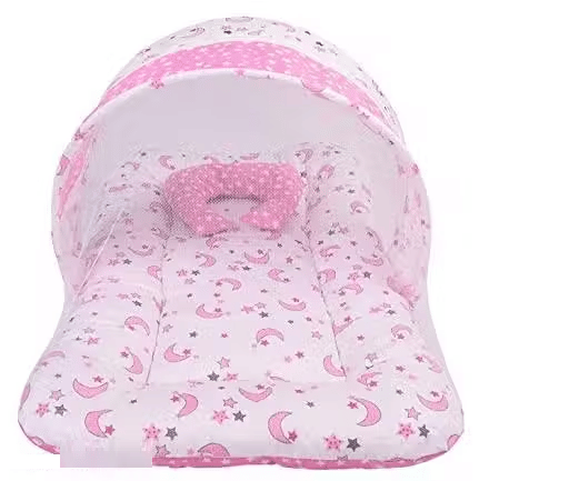     			Adore Stuff Pink Cotton ( 1 pcs) Bedding Sets