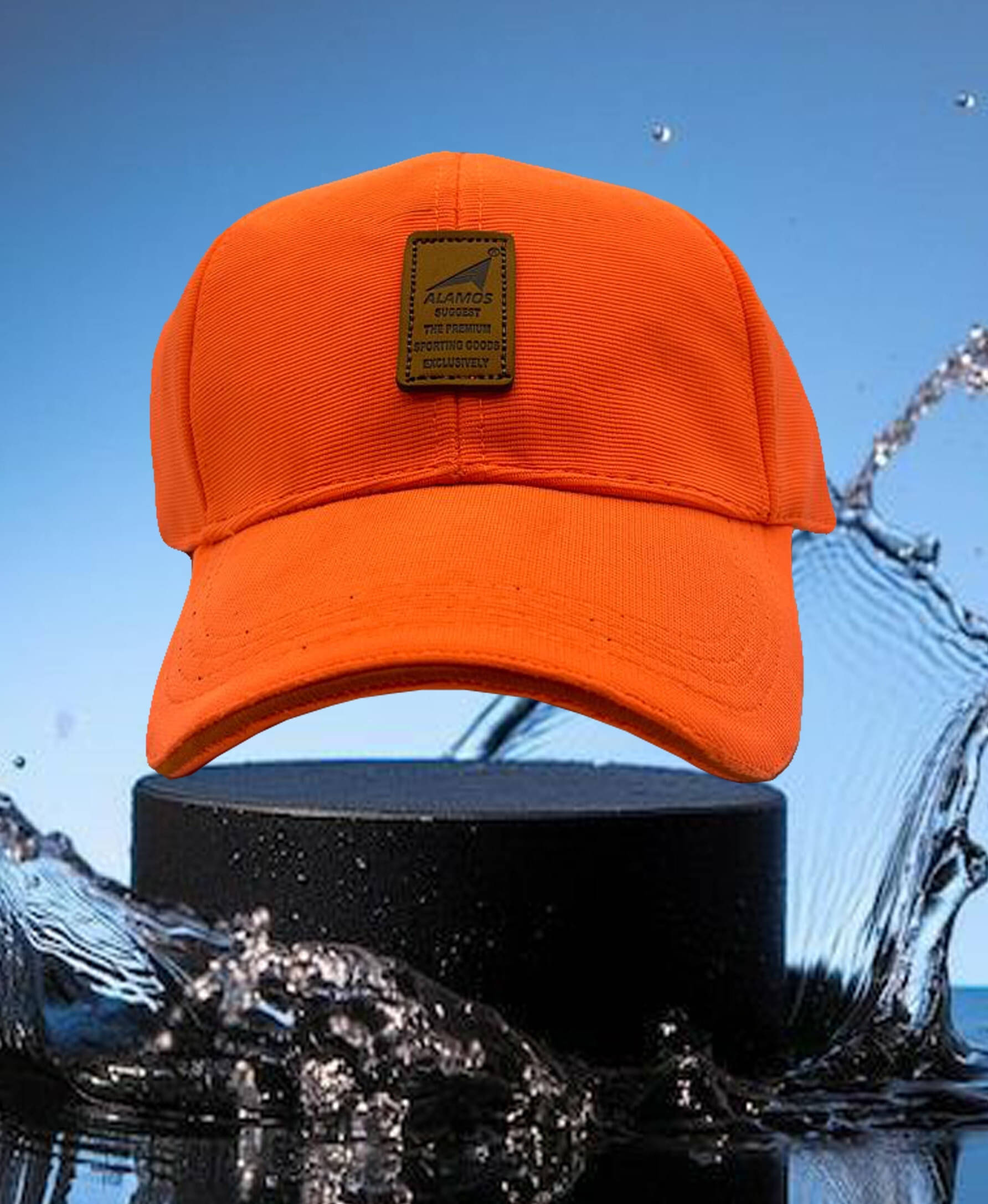     			Babji Orange Cotton Blend Women's Cap ( Pack of 1 )